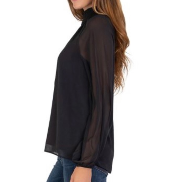 { Joie } - Limited Edition Long Sleeve Smocked Blouse - Picture 2 of 4